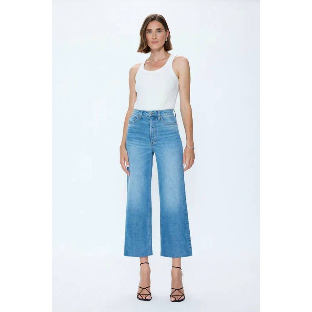 NEW PISTOLA lana crop jeans in wild heart
